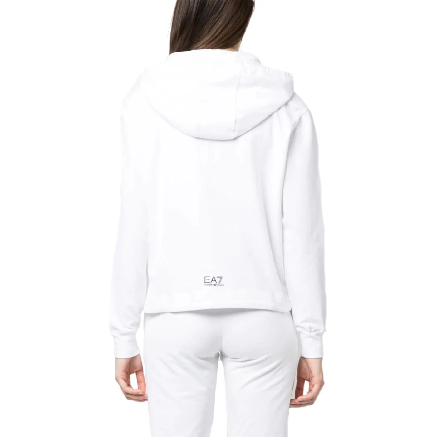 EMPORIO ARMANI 7 EA7 TRAIN SHINY W LOOSE HOOD - Image 3