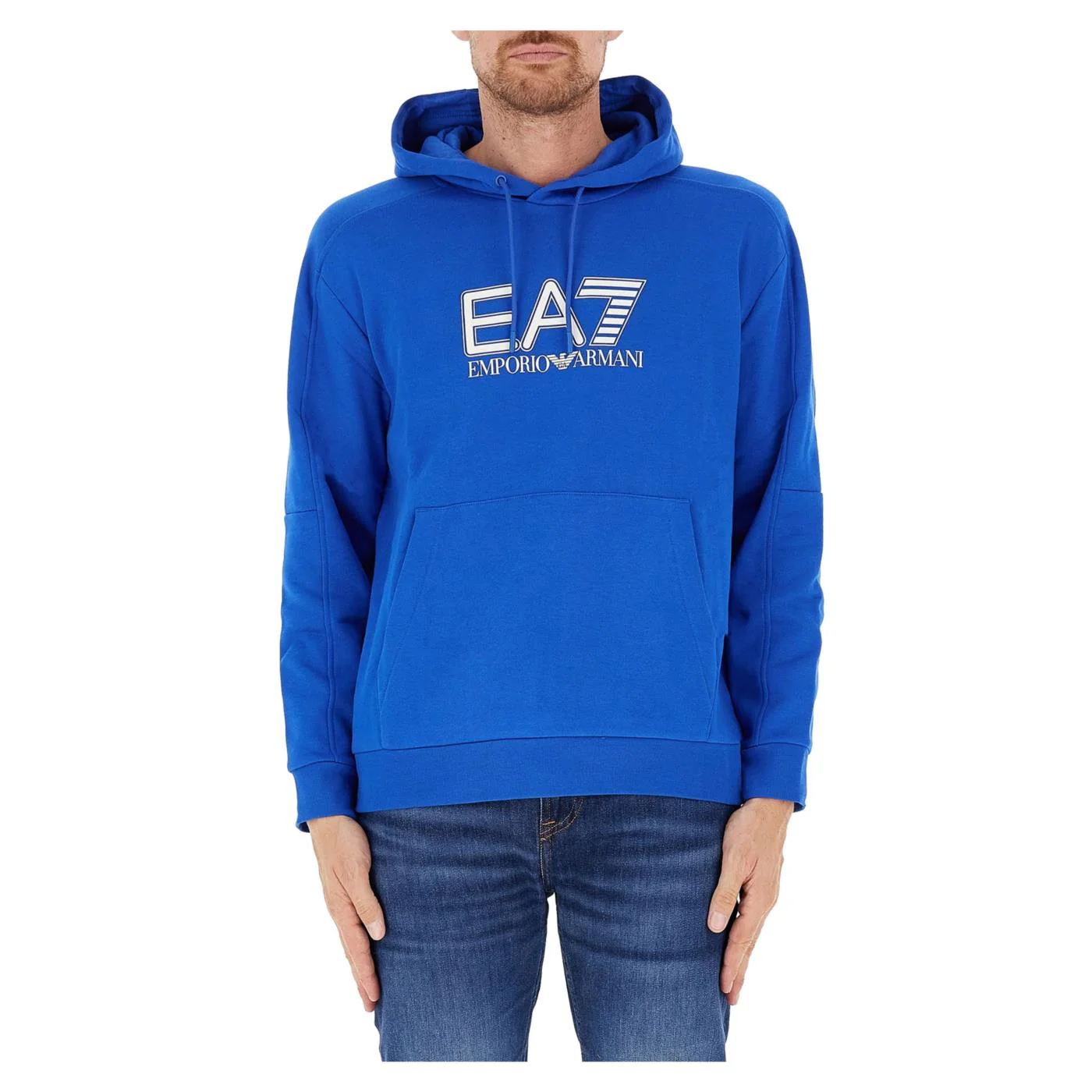 EMPORIO ARMANI 7 EA7 TRAIN VISIBILITY M HOODIE - Image 2
