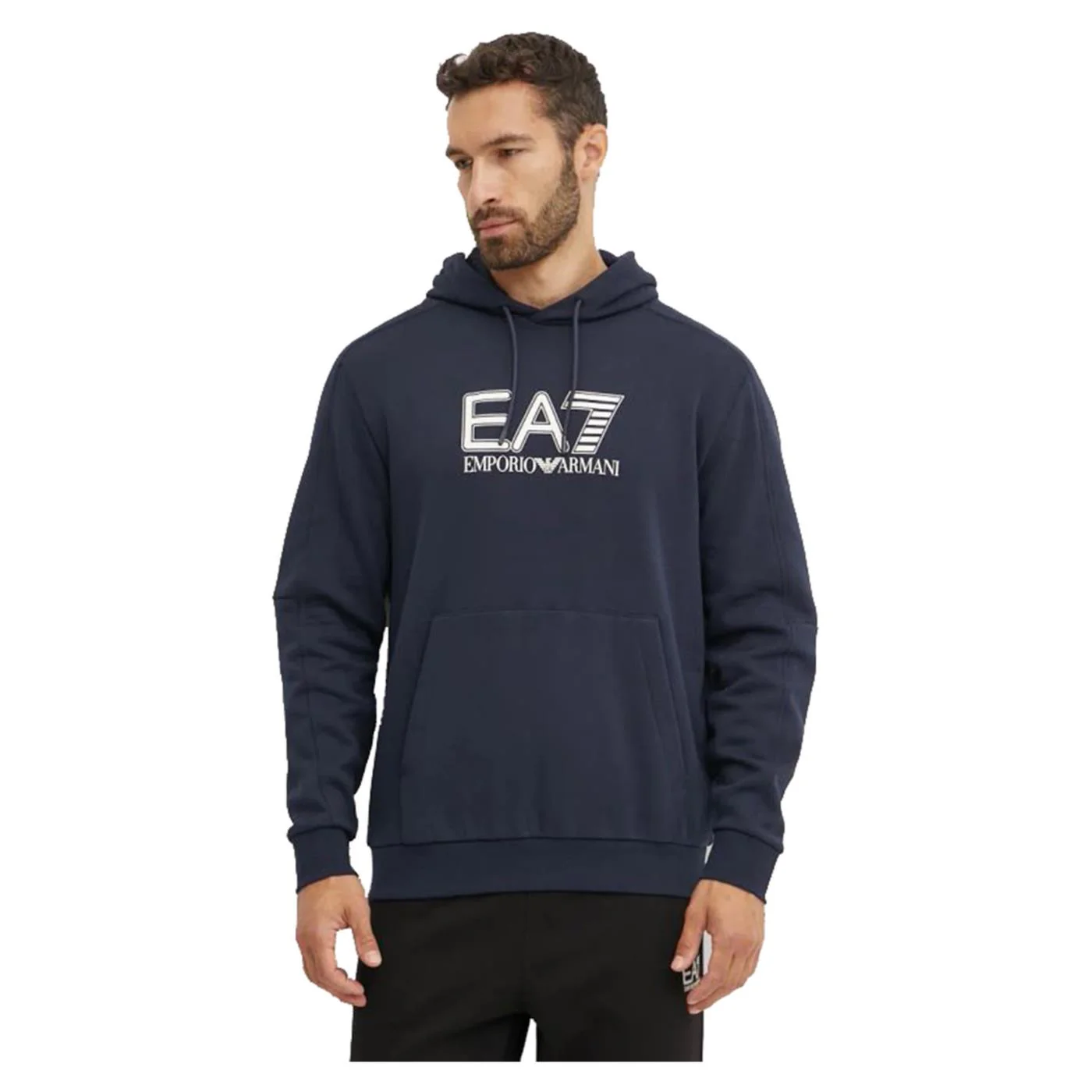 EMPORIO ARMANI 7 EA7 TRAIN VISIBILITY M HOODIE - Image 3