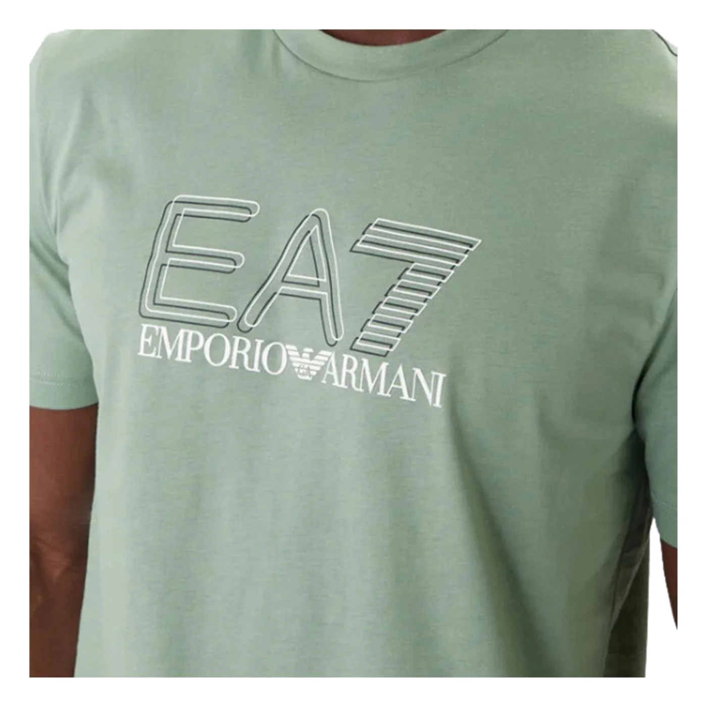 EMPORIO ARMANI 7 EA7 TRAIN VISIBILITY M TEE - Image 3