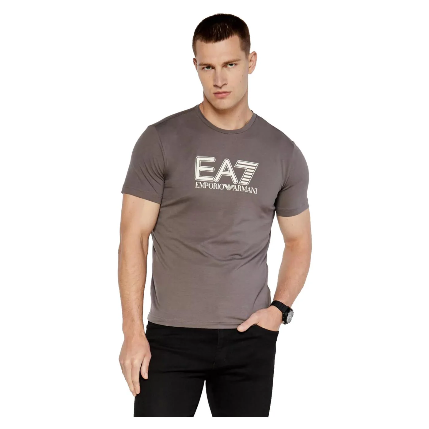 EMPORIO ARMANI 7 EA7 TRAIN VISIBILITY SS TEE - Image 3
