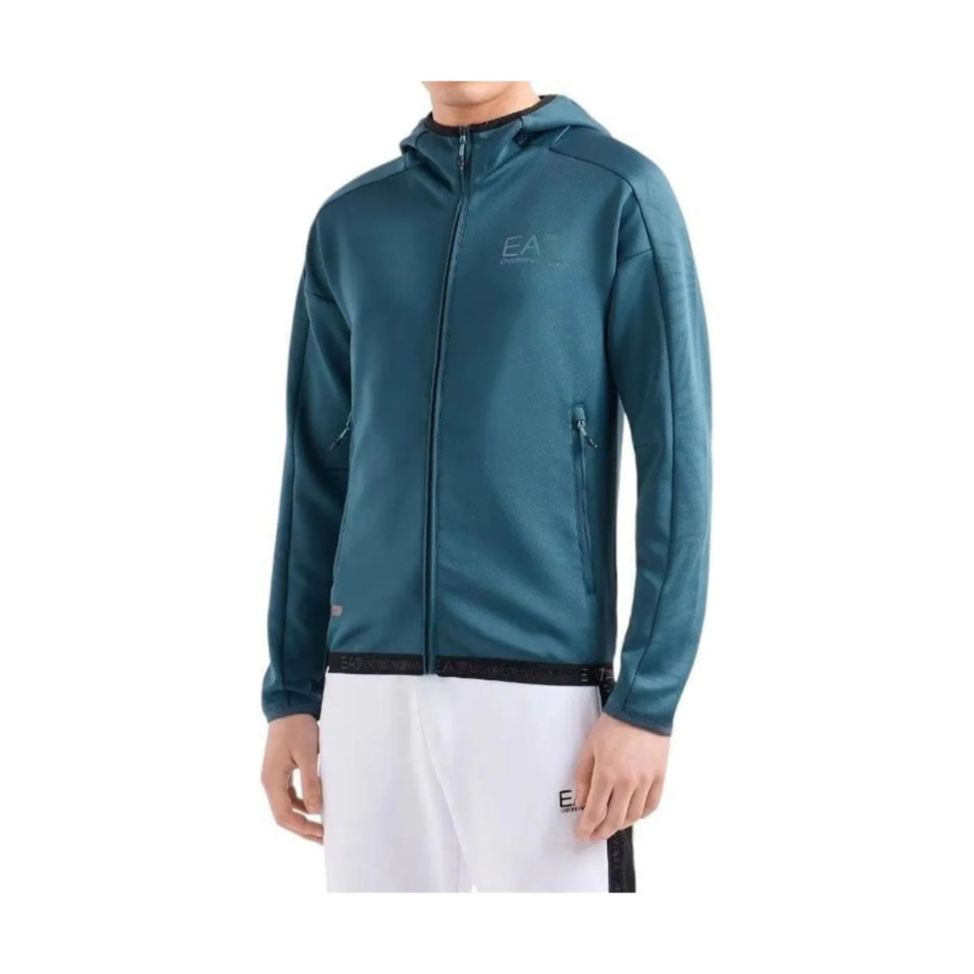 EMPORIO ARMANI 7 EA7 VIGOR7 M HOODIE FULL ZIP - Image 2