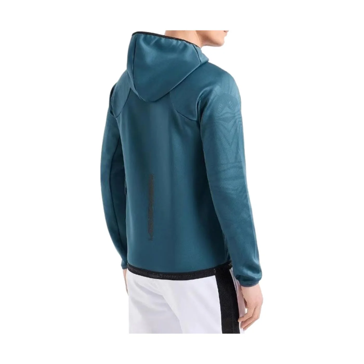 EMPORIO ARMANI 7 EA7 VIGOR7 M HOODIE FULL ZIP - Image 3