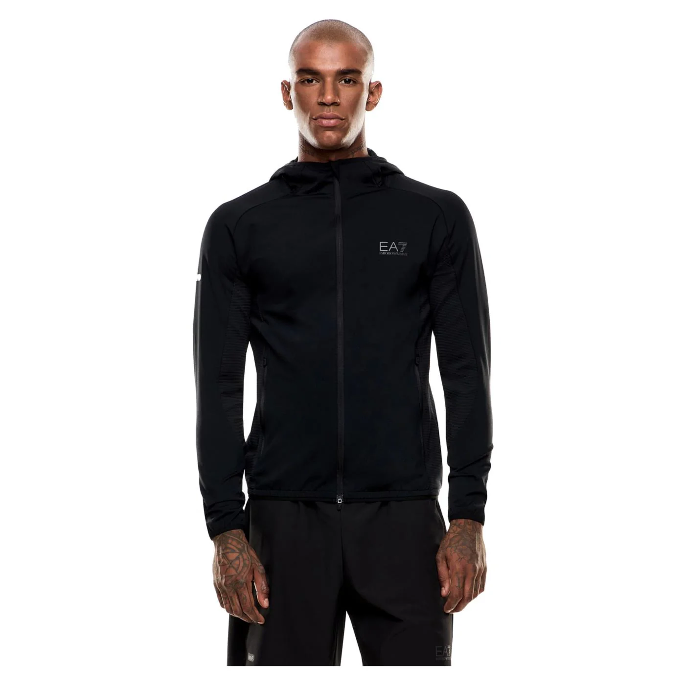 EMPORIO ARMANI 7 EA7 VIGOR7 M HOODIE FULL ZIP - Image 2
