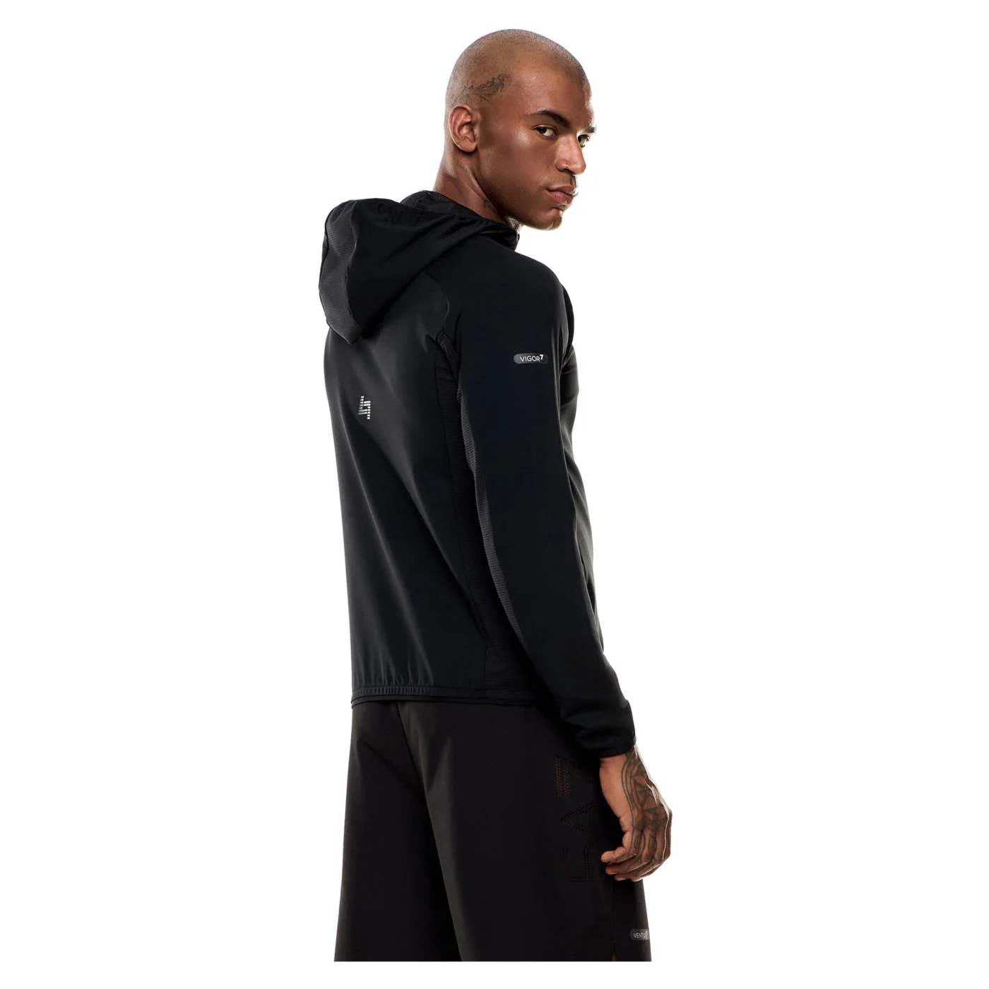 EMPORIO ARMANI 7 EA7 VIGOR7 M HOODIE FULL ZIP - Image 3
