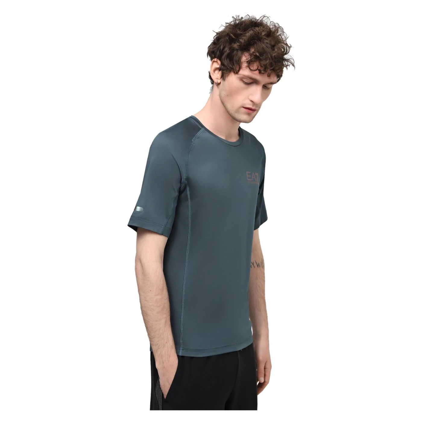 EMPORIO ARMANI 7 EA7 VIGOR7 M TEE BIG LOGO SS - Image 2