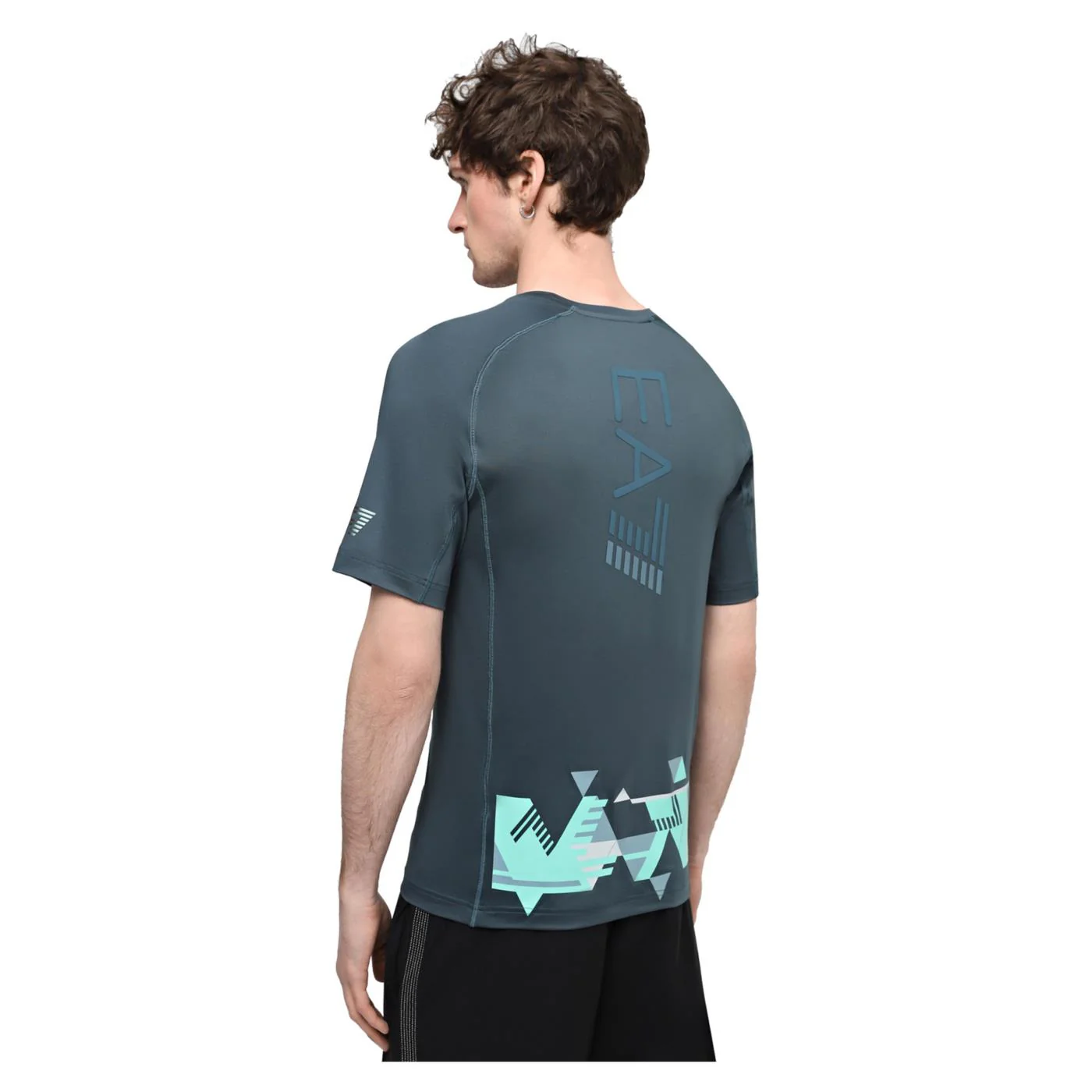 EMPORIO ARMANI 7 EA7 VIGOR7 M TEE BIG LOGO SS - Image 3