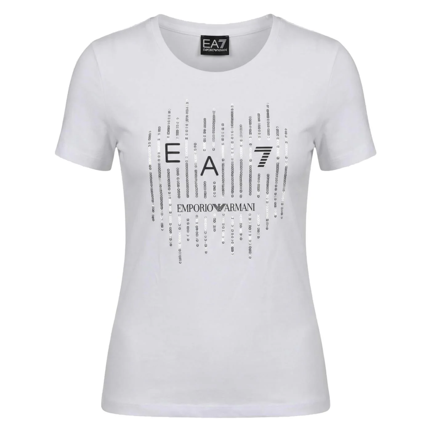 EMPORIO ARMANI 7 EA7 W TEE LETTERS CROSSOVER - Image 3