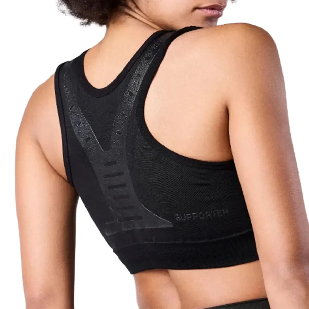 FLOKY BRA SUPPORTER BLACK - Image 2