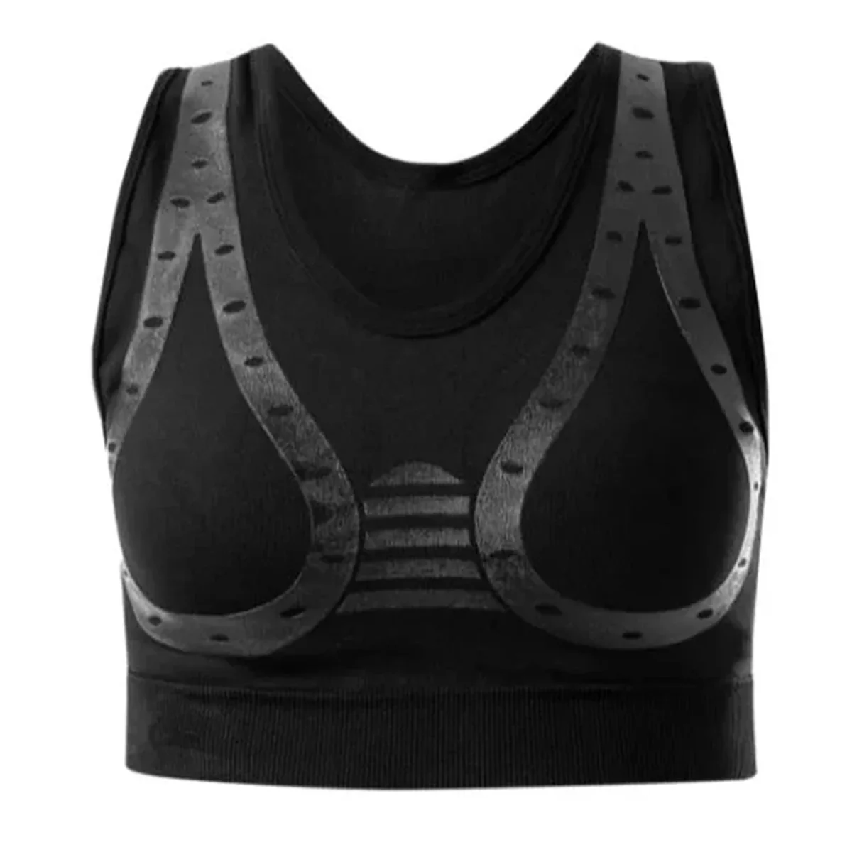 FLOKY BRA SUPPORTER BLACK - Image 3