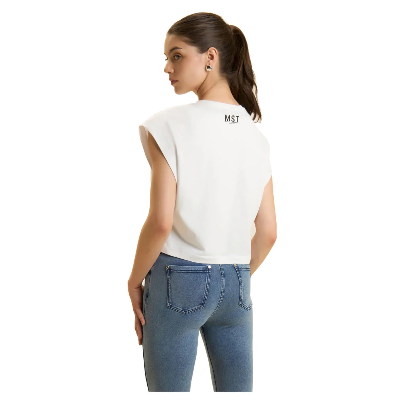 FREDDY MASTER STRETCH CROP TEE - Image 2