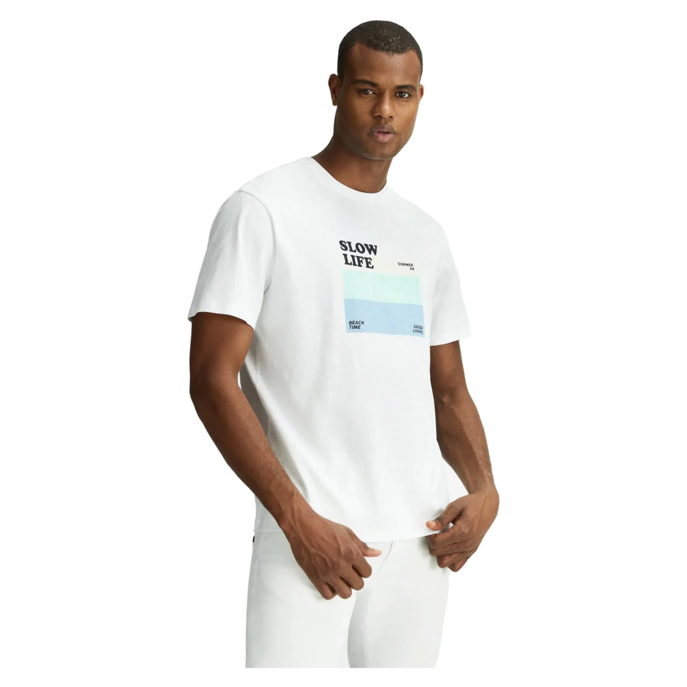 GAS ARNOUX JERSEY SLUB MC TEE - Image 2