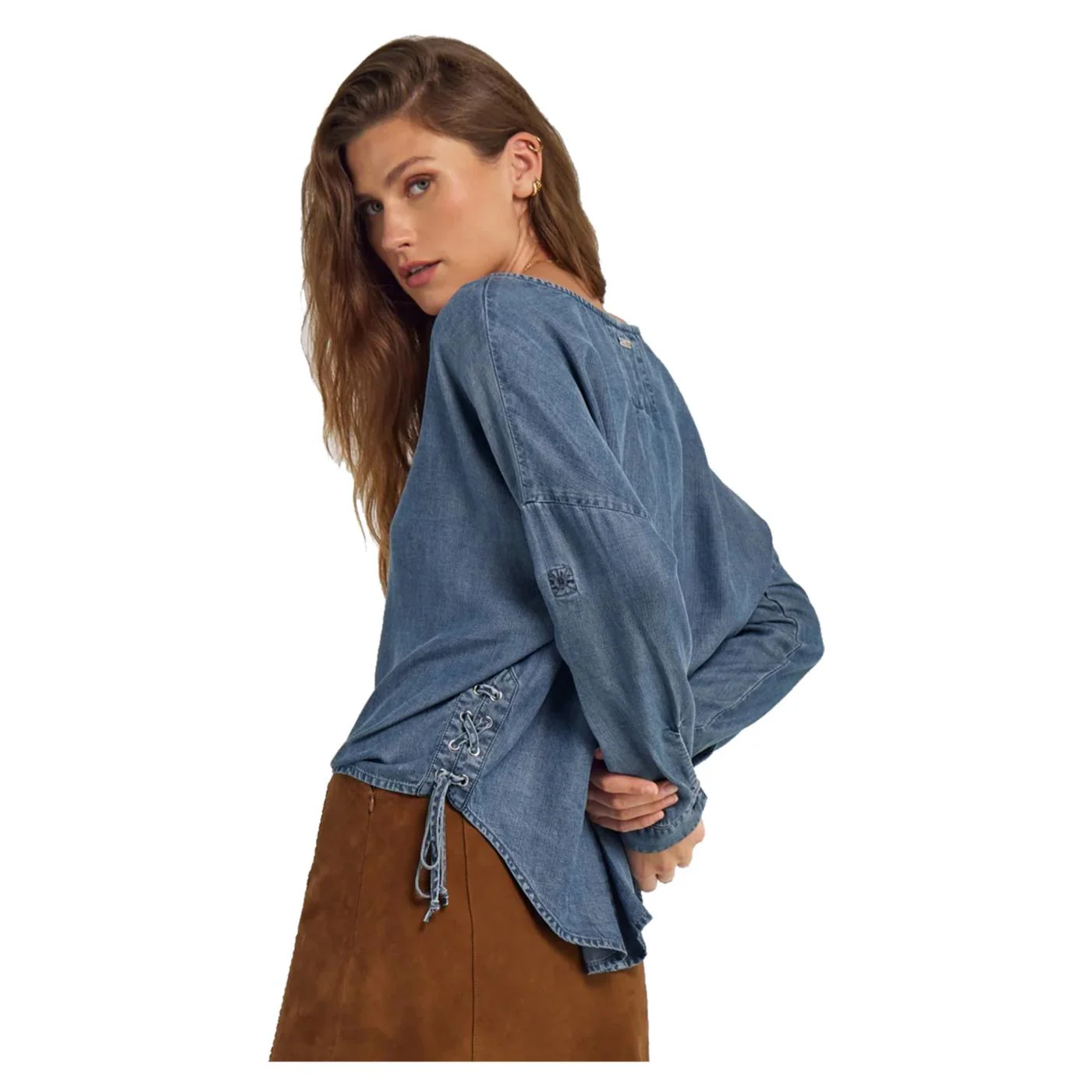 GAS CAMICIA W DENIM LYOCELL - Image 2