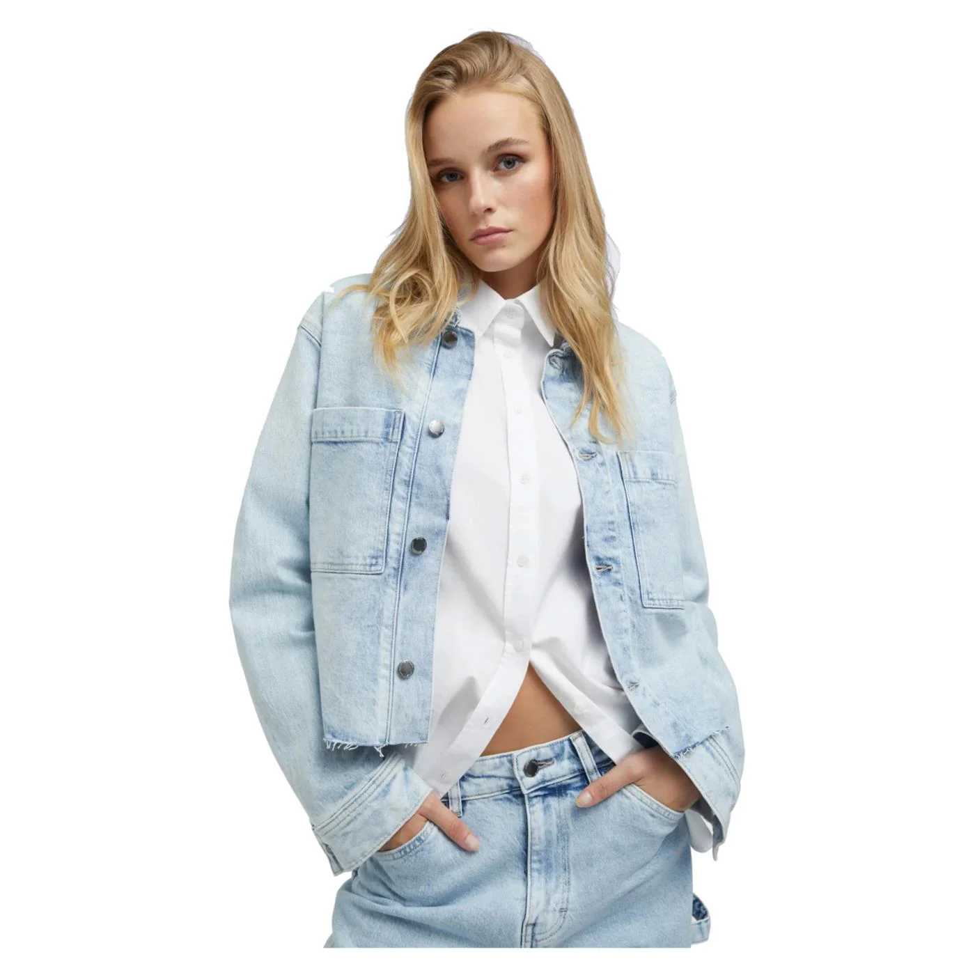 GAS CARPENTER SHACKET DENIM - Image 2