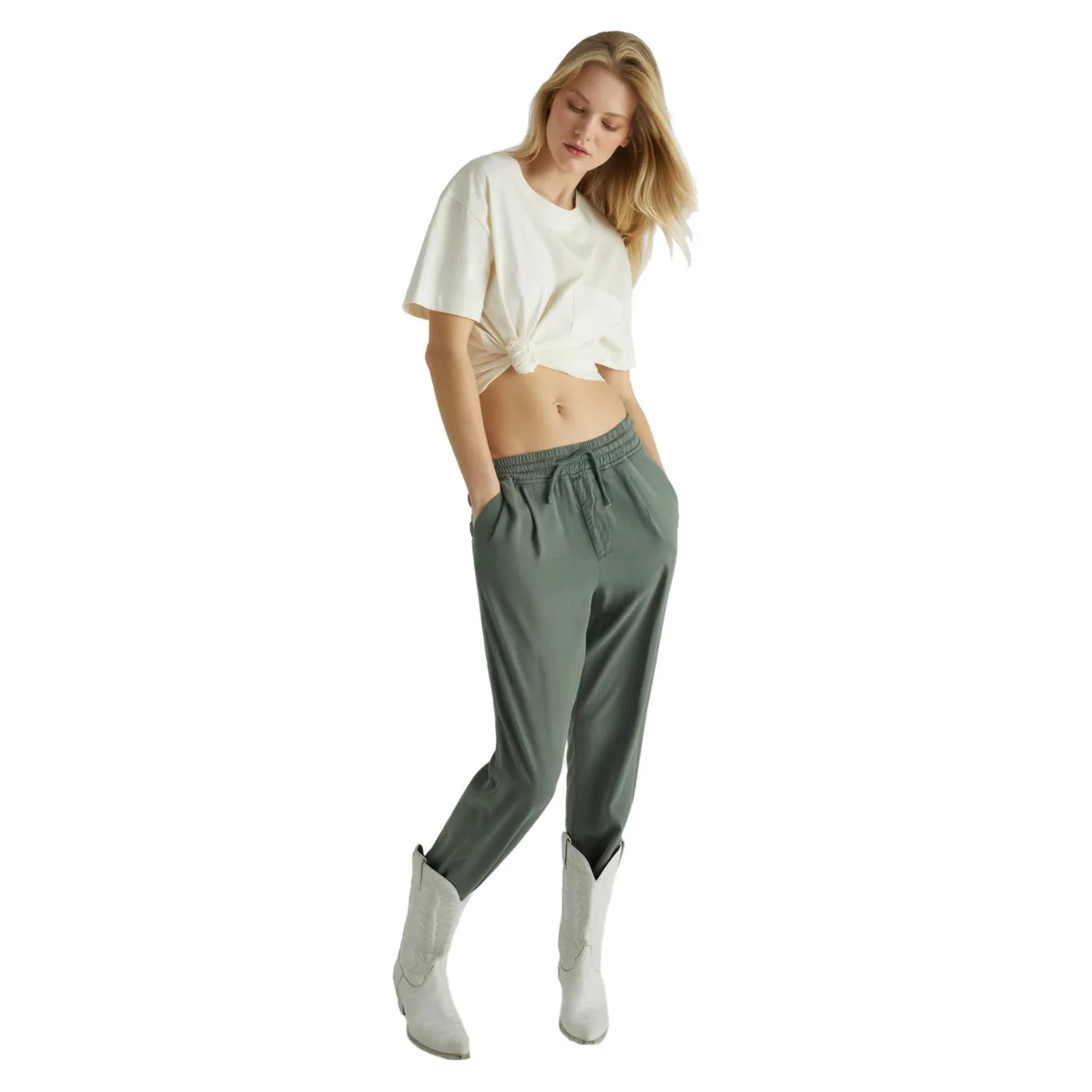 GAS PANTALONI ALIZEE TENCEL - Image 2