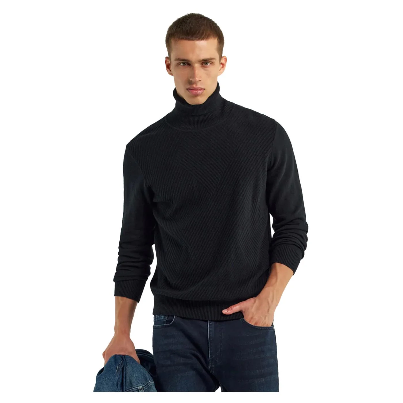 GAS TRICOT TIMO NECK DIAMOND - Image 3