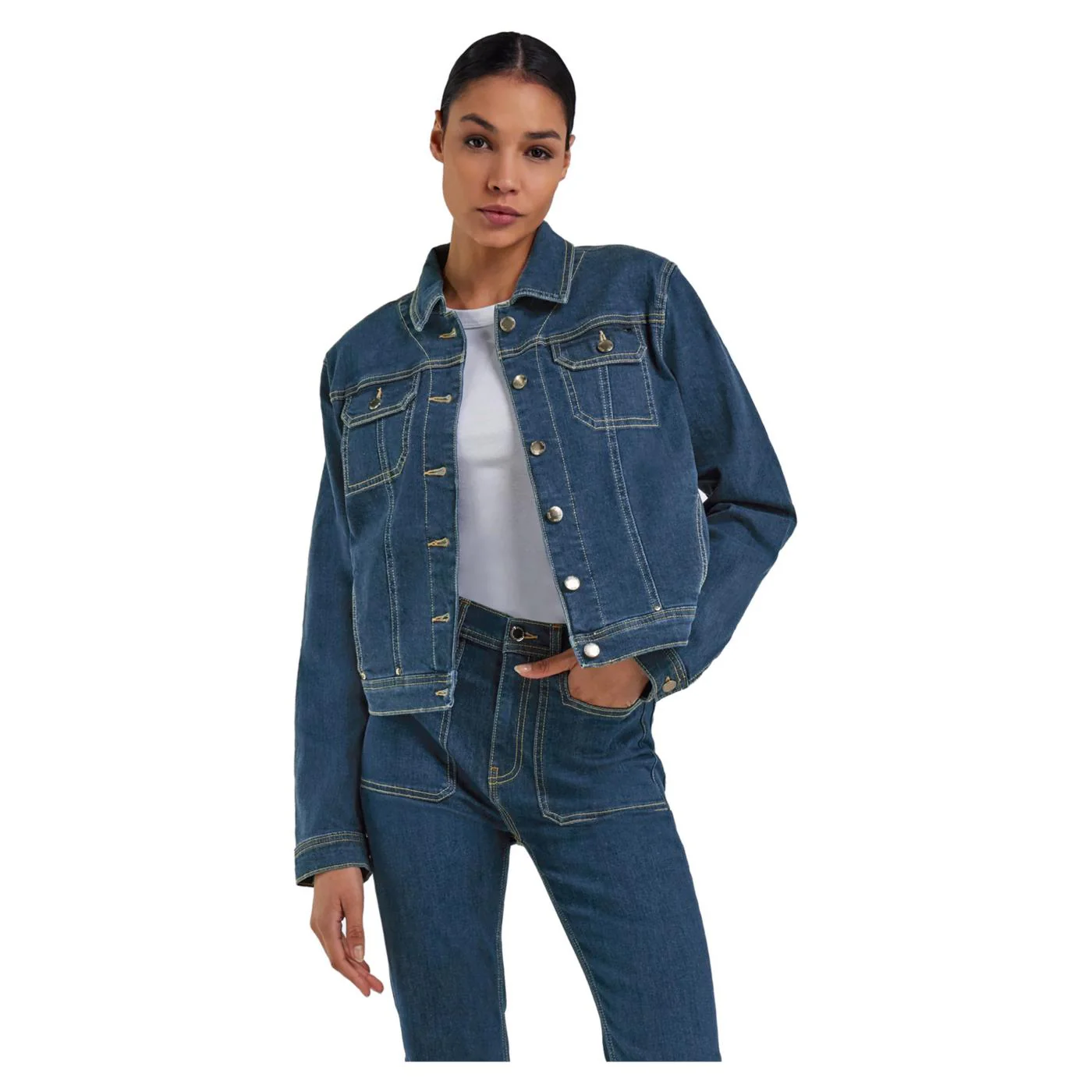 GAS UTILITY JACKET WIDE DENIM - Image 3