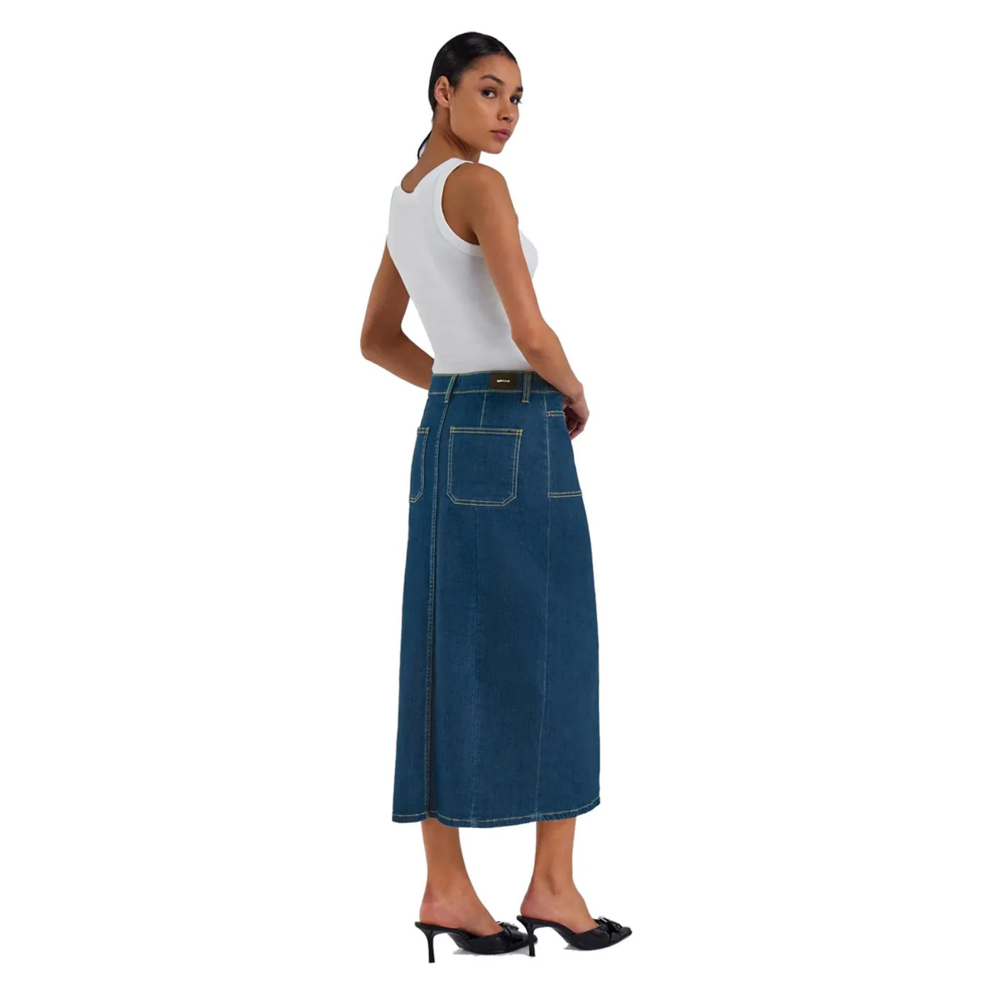 GAS UTILITY SKIRT WK DENIM - Image 3