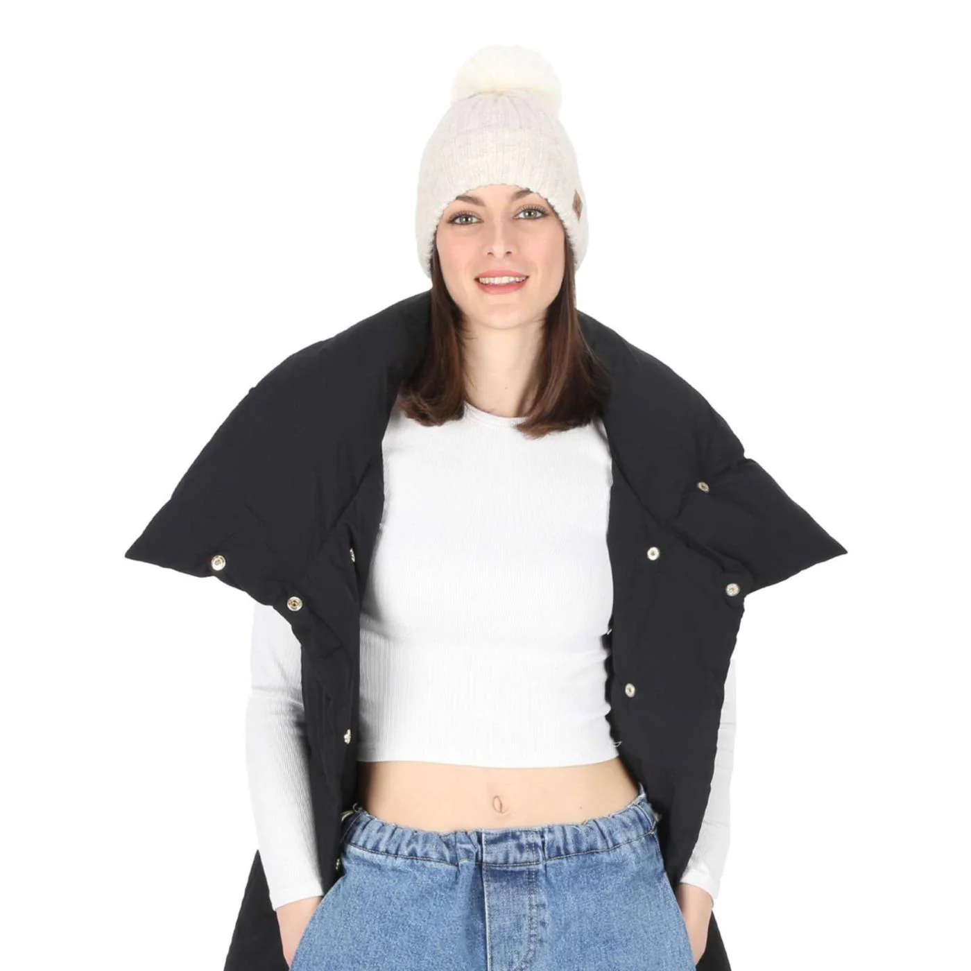 JAIL JAM GOLDENGATE POM POM BEANIE - Image 2