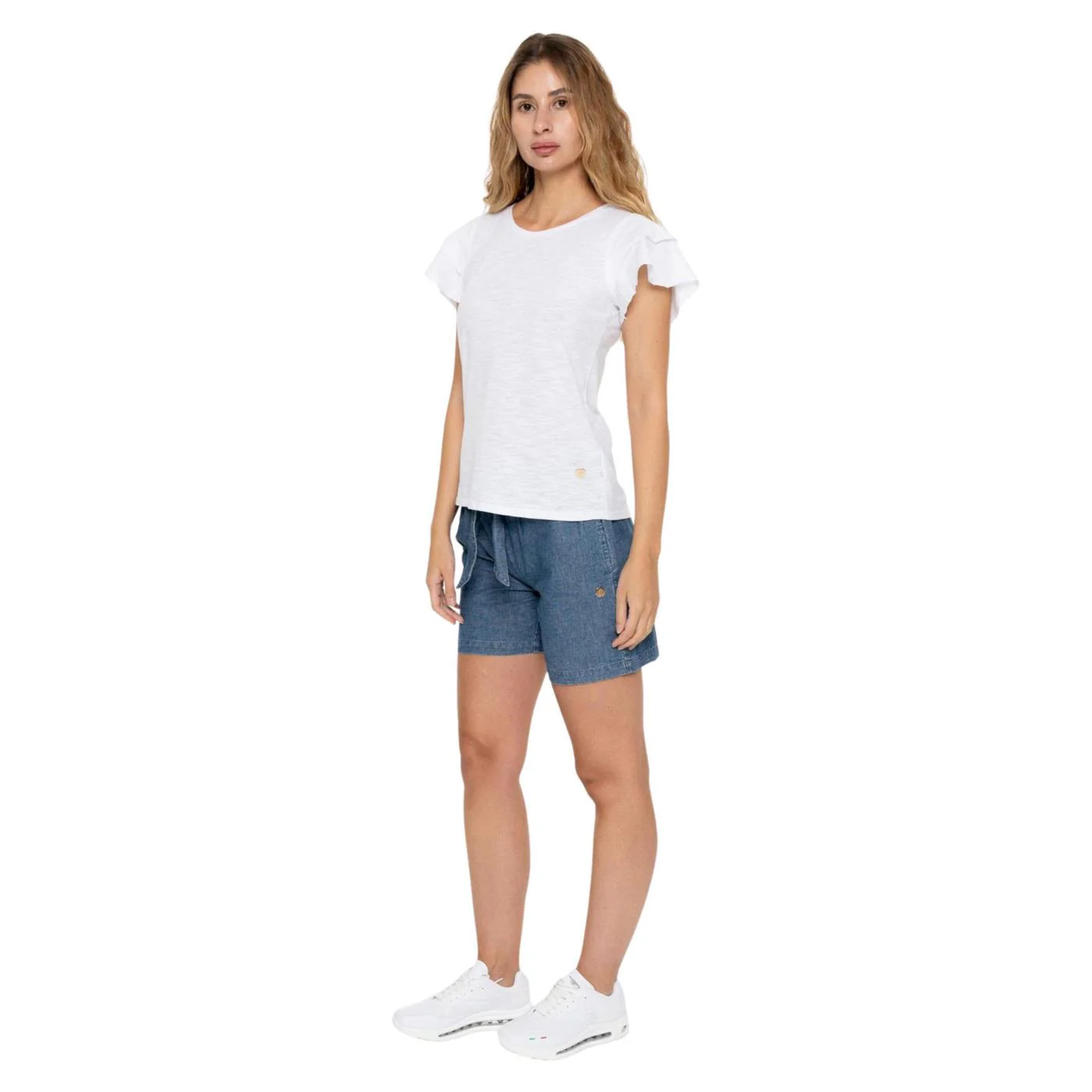 LEONE BARMUDA IN CHAMBRAY - Image 4