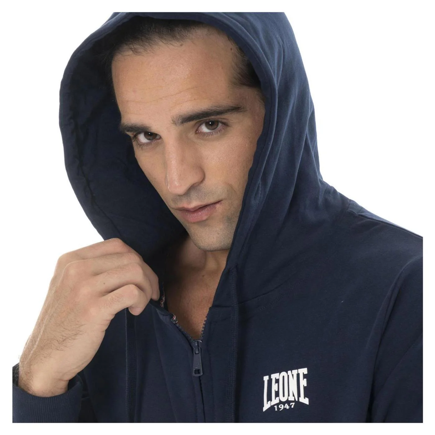 LEONE FELPA BASIC FZ CAPUCCIO - Image 4