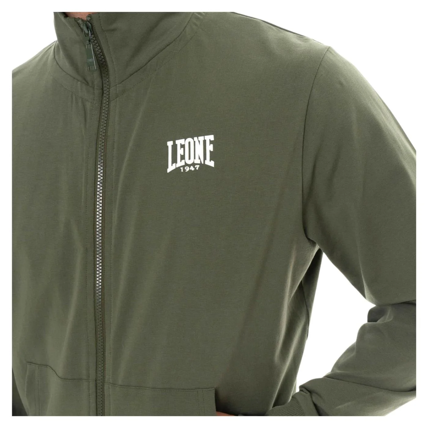 LEONE FELPA FULL ZIP SMALL LOGO - Image 3