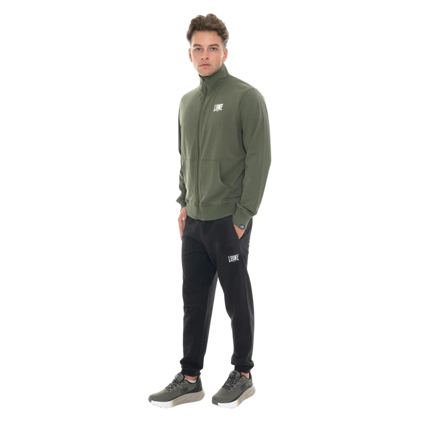 LEONE FELPA FULL ZIP SMALL LOGO - Image 4