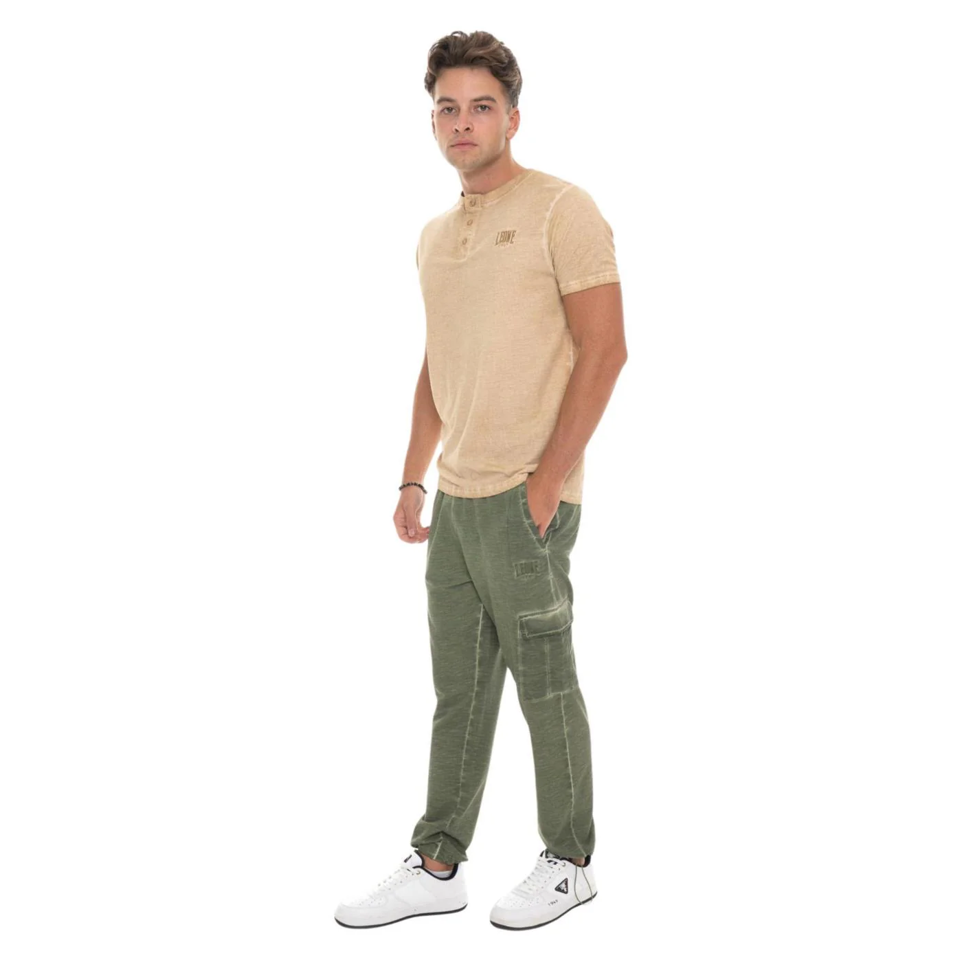 LEONE PANTALONI CARGO OLD WASH - Image 4