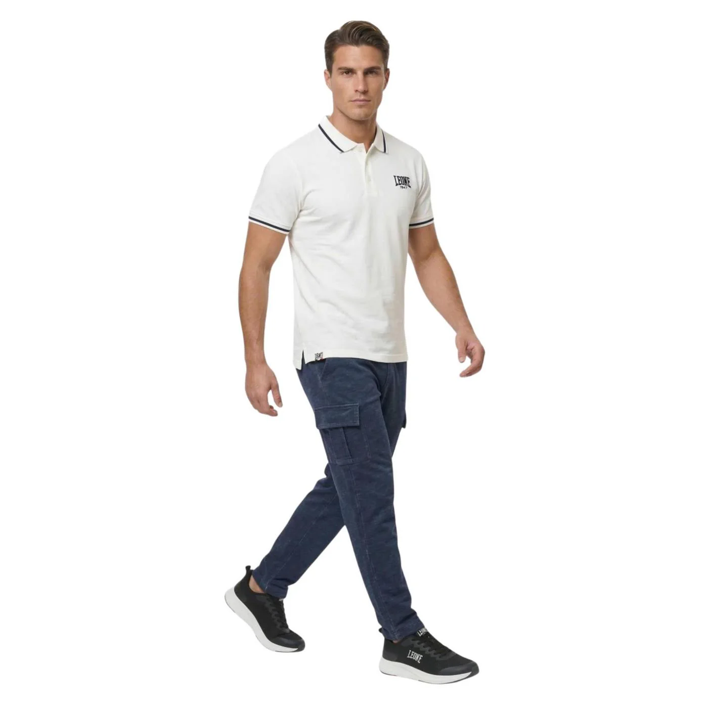 LEONE PANTALONI CARGO OLD WASH - Image 4