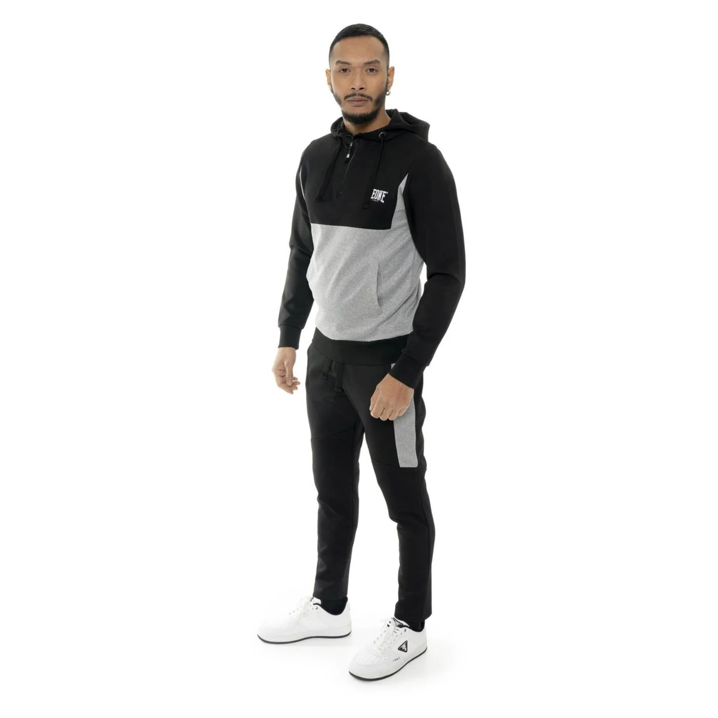 LEONE TUTA HALF ZIP HOOD TECH - Image 3