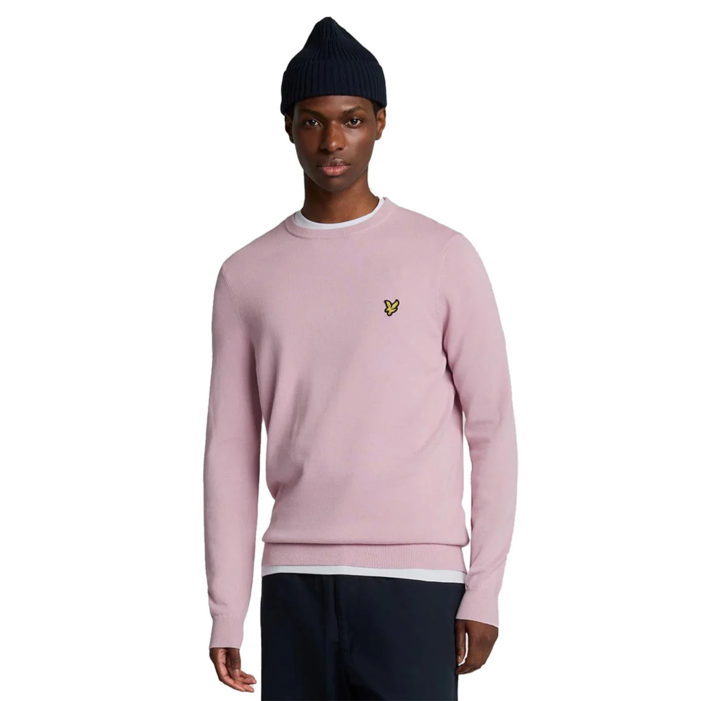 LYLE & SCOTT COTTON CREW NECK JUMPER - Image 2