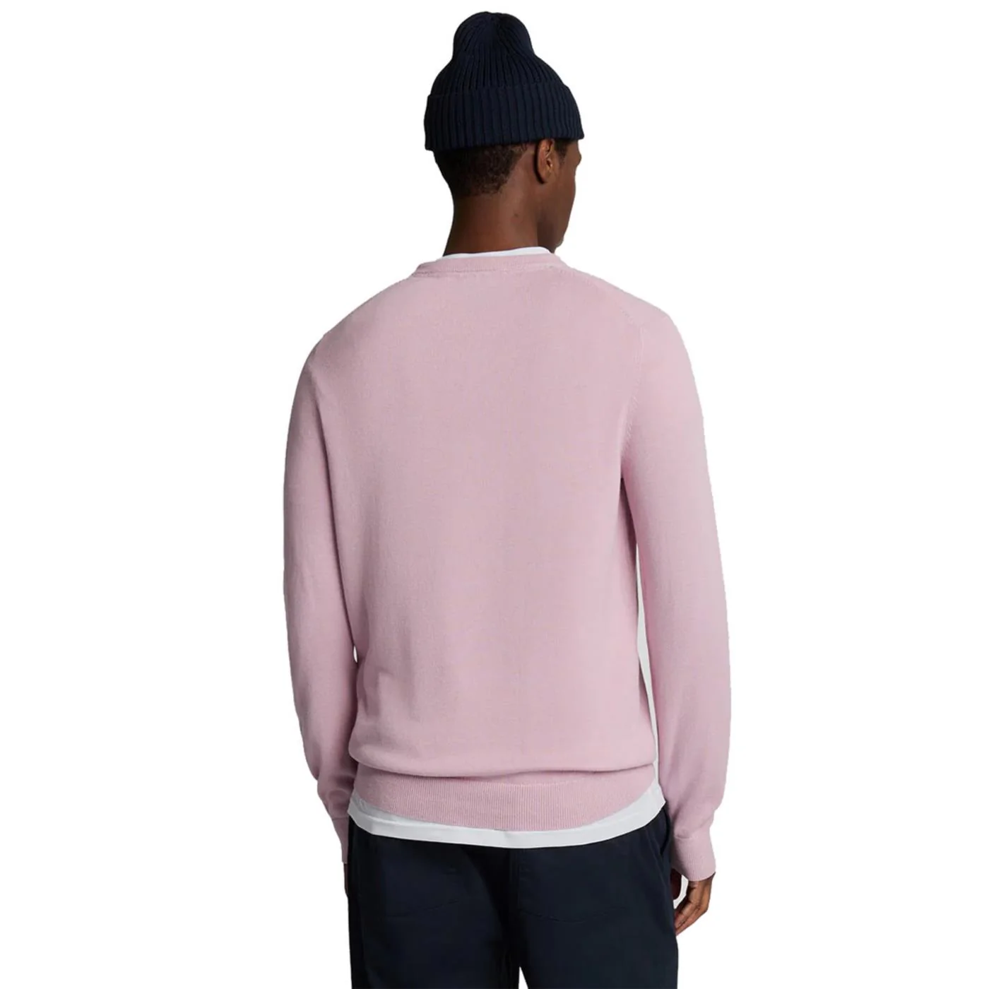 LYLE & SCOTT COTTON CREW NECK JUMPER - Image 3