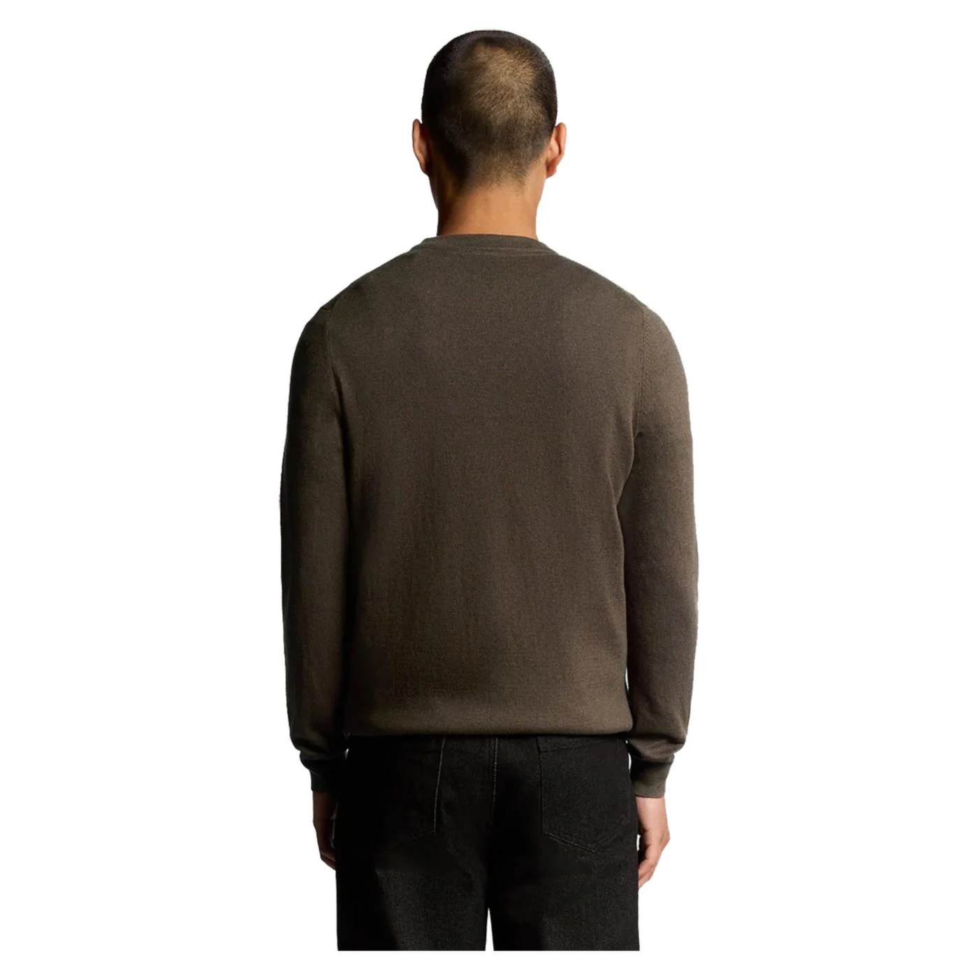 LYLE & SCOTT COTTON MERINO CREW JUMPER - Image 2