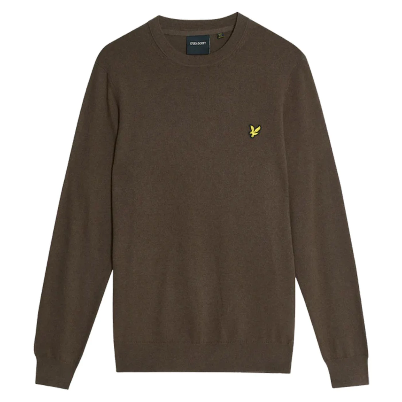 LYLE & SCOTT COTTON MERINO CREW JUMPER - Image 3