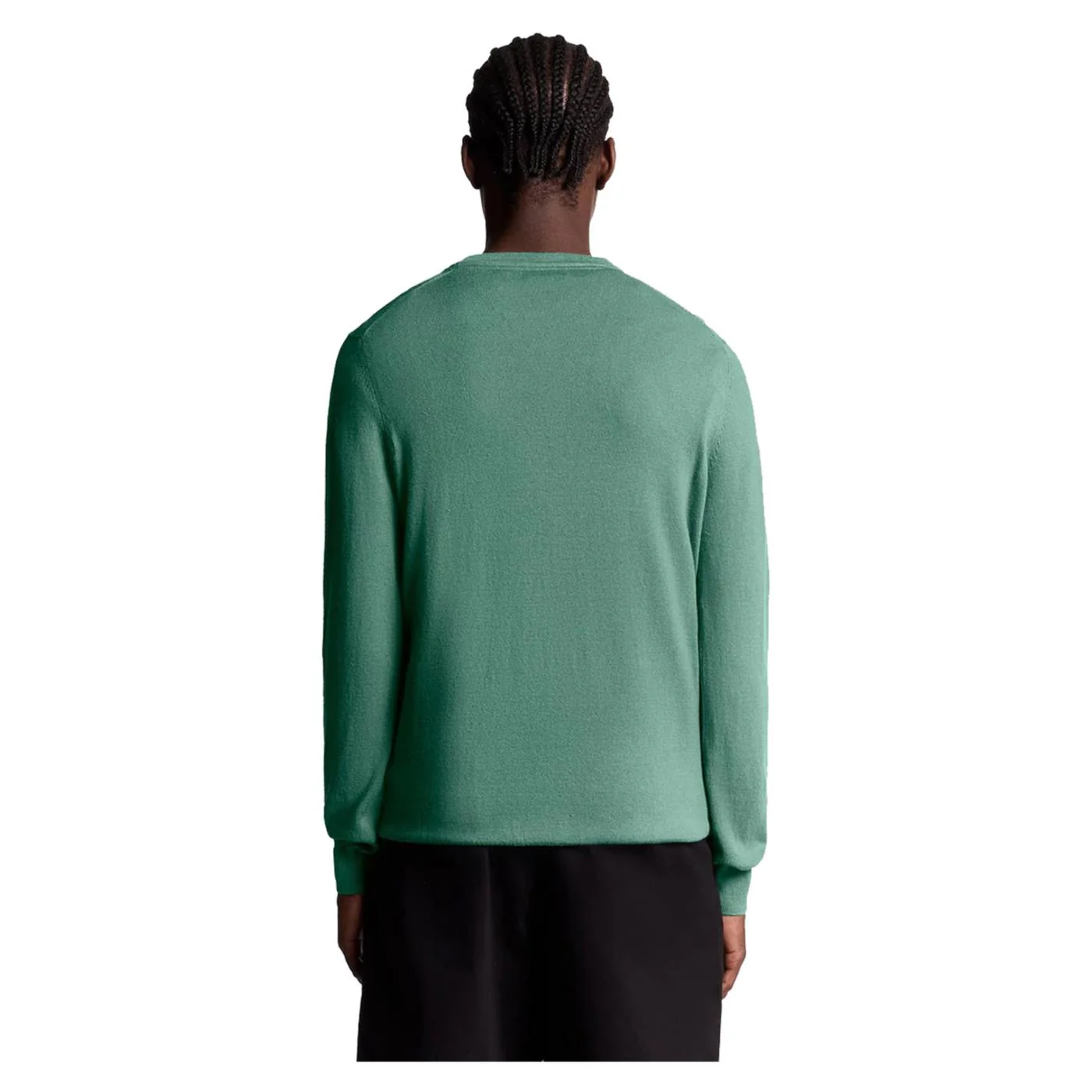 LYLE & SCOTT COTTON MERINO CREW JUMPER - Image 2