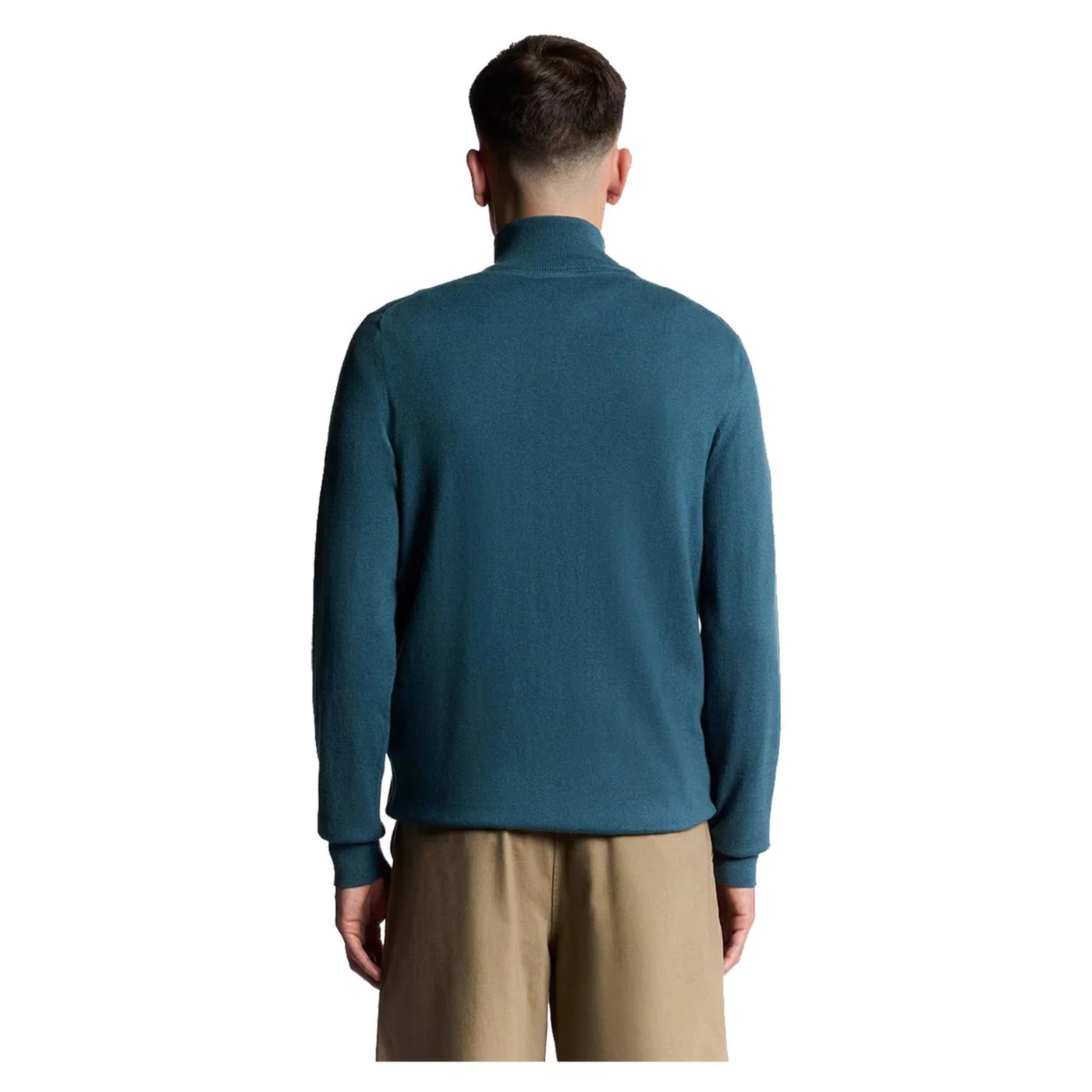 LYLE & SCOTT COTTON MERINO HALF ZIP - Image 2