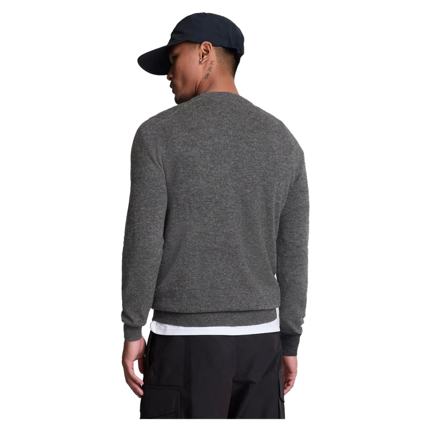 LYLE & SCOTT LAMBSWOOL CREW JUMPER - Image 2