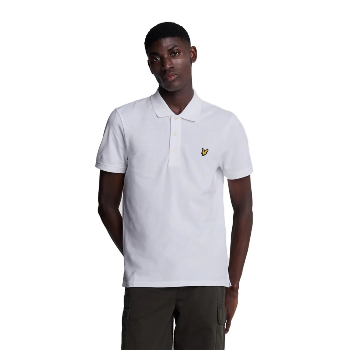 LYLE & SCOTT PLAIN POLO SHIRT - Image 2