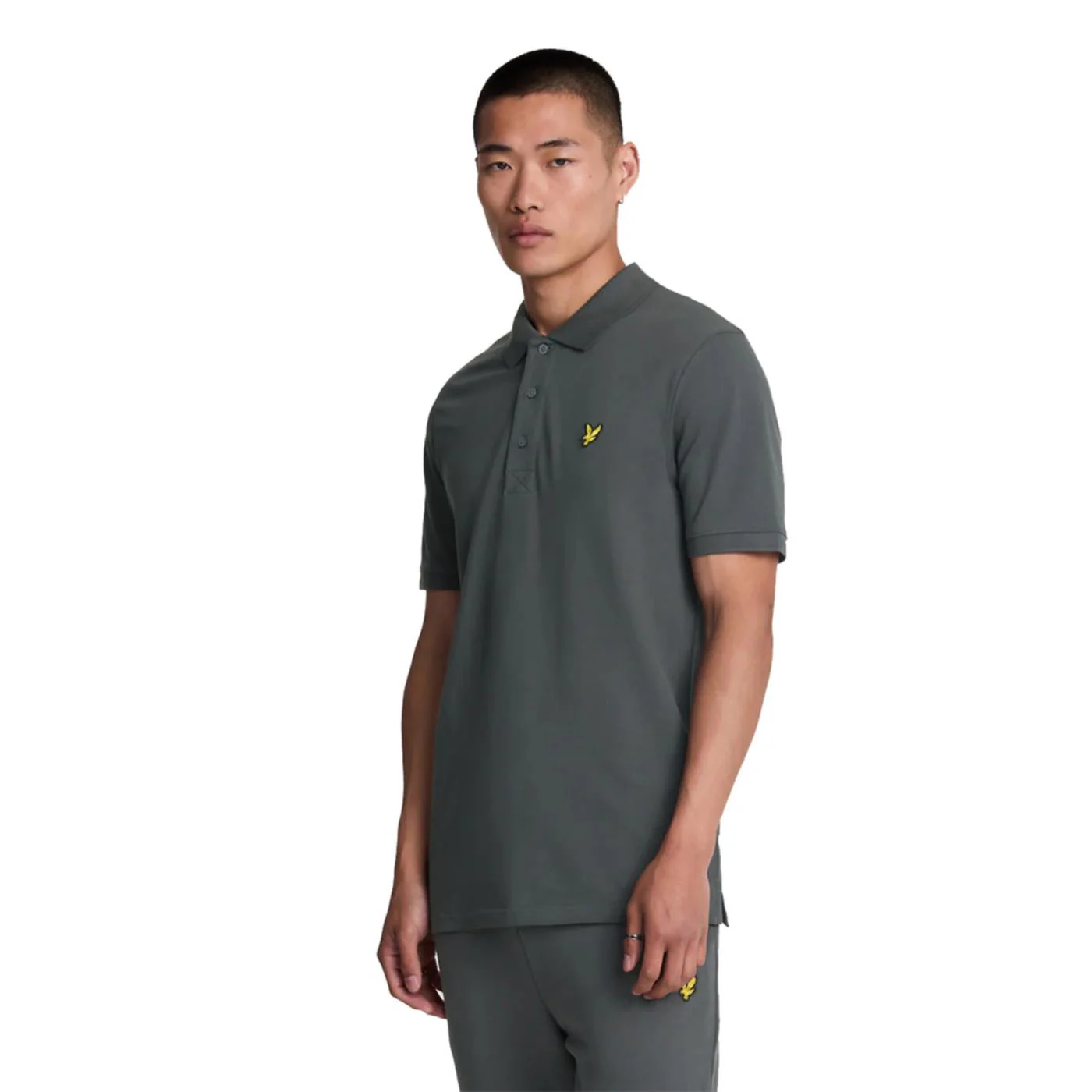 LYLE & SCOTT PLAIN POLO SHIRT - Image 2