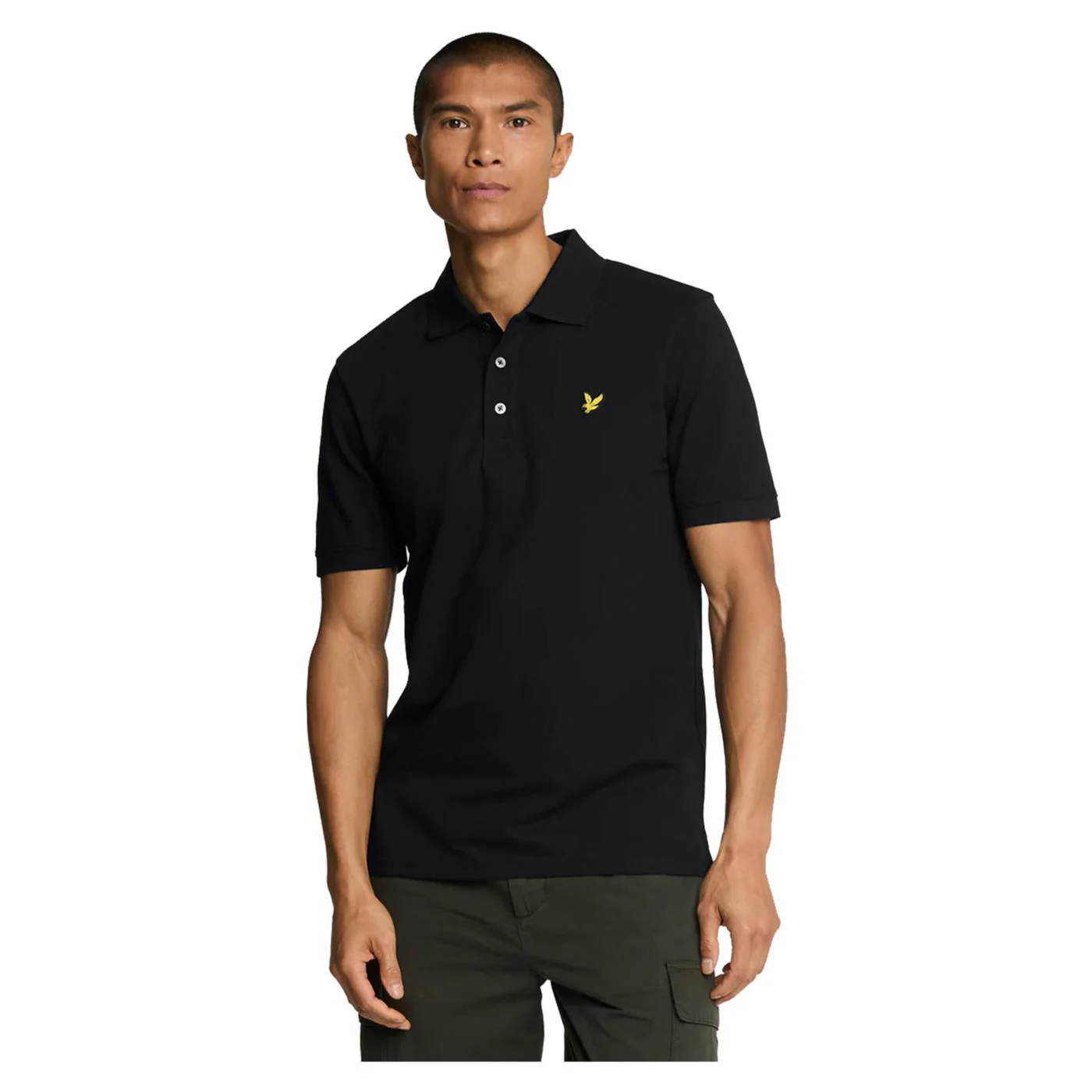 LYLE & SCOTT PLAIN POLO SHIRT - Image 2