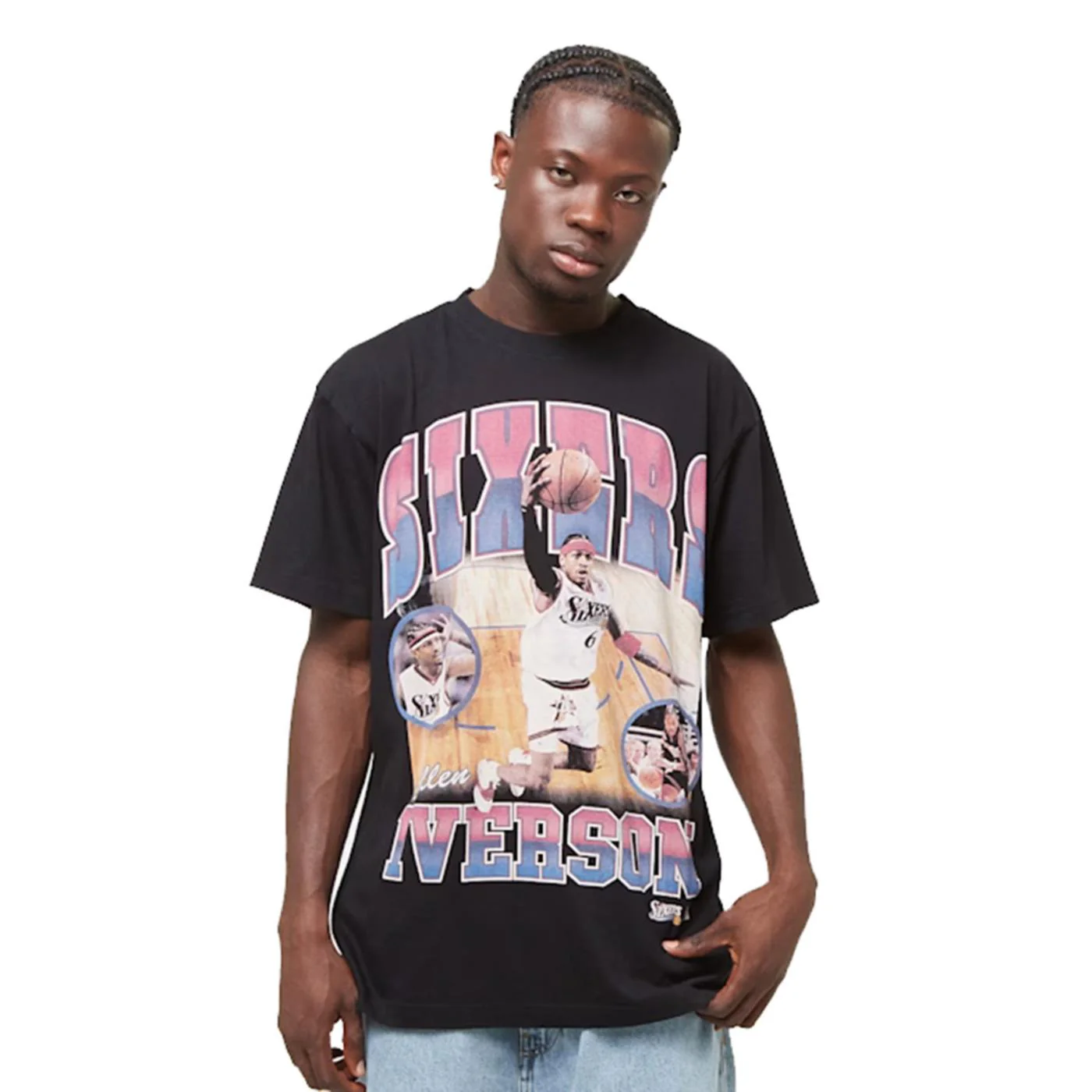 MITCHELL & NESS PLAYER PHOTO TEE 76ERS - Image 3