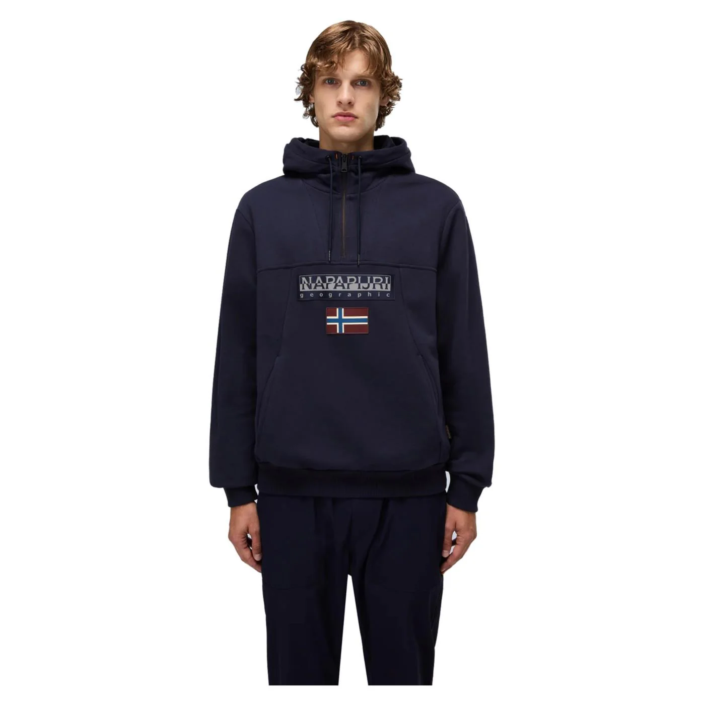 NAPAPIJRI BURGEE HALF ZIP HOOD - Image 3