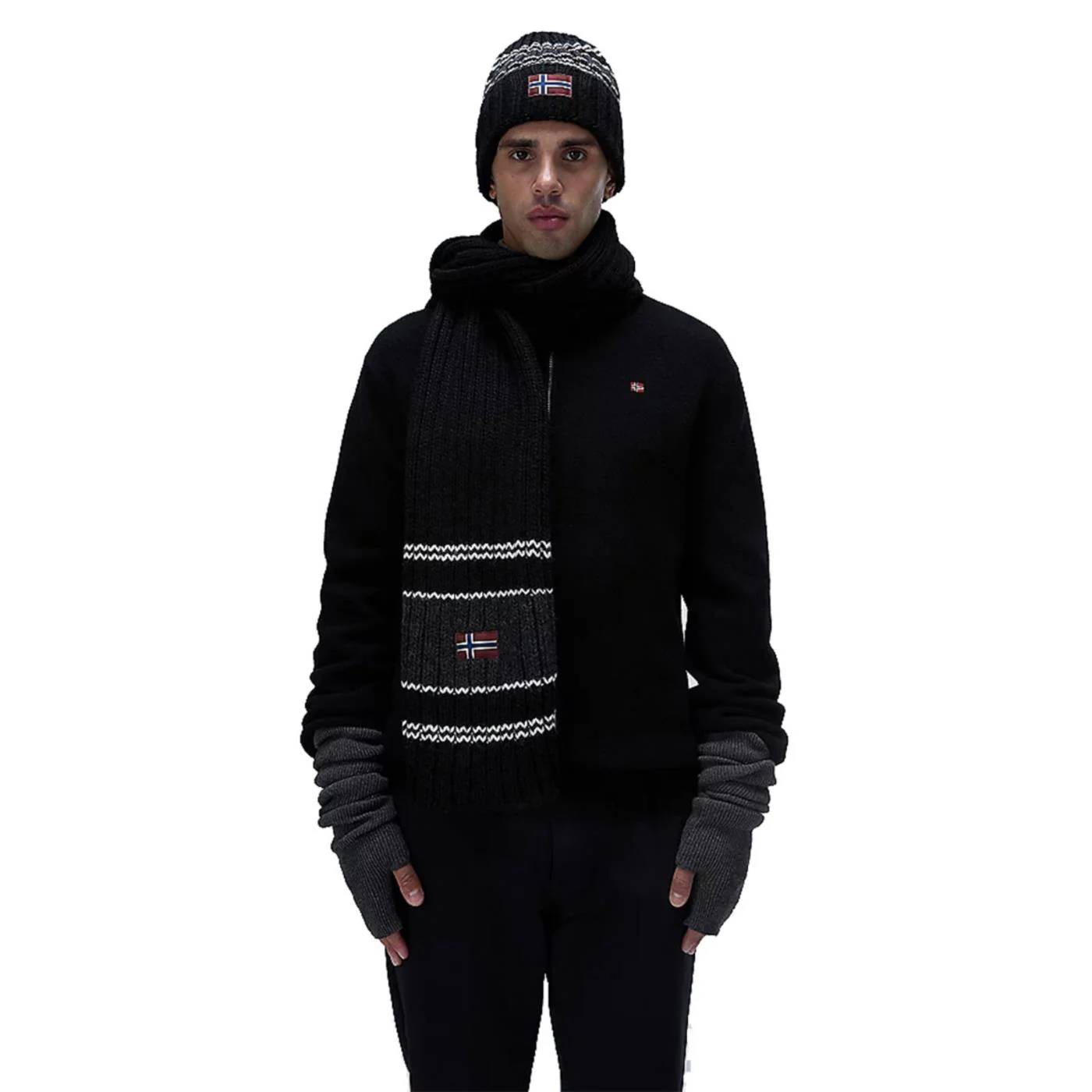 NAPAPIJRI F-AREUSE SCARF BLACK - Image 3