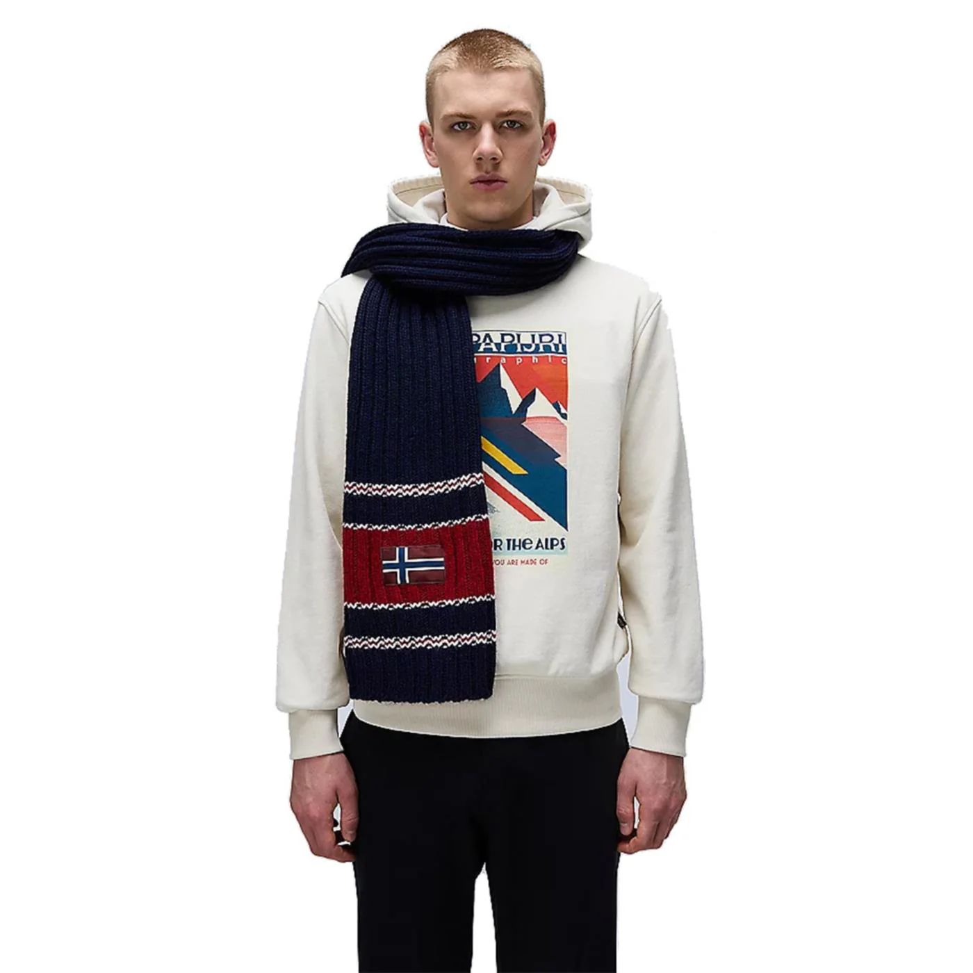 NAPAPIJRI F-AREUSE SCARF BLU MARINE - Image 3