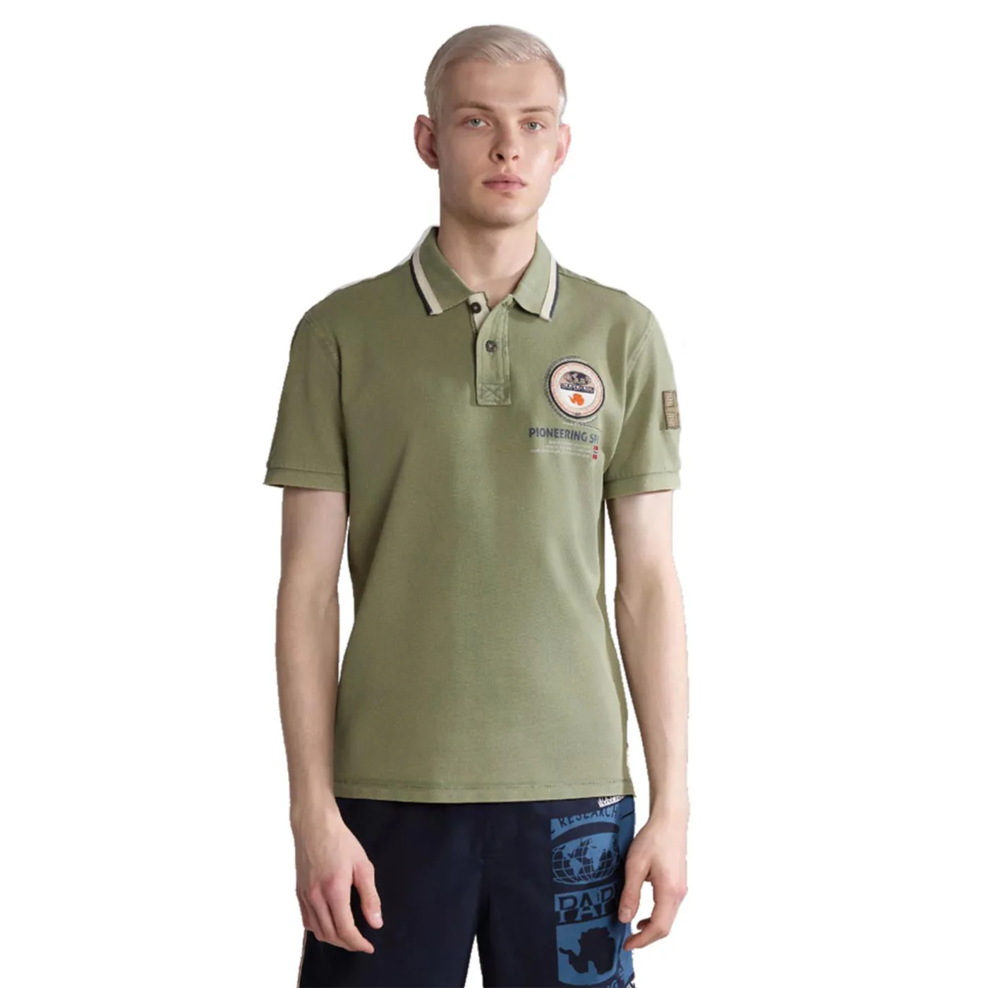NAPAPIJRI GANDY SHORT SLEEVE POLO - Image 3