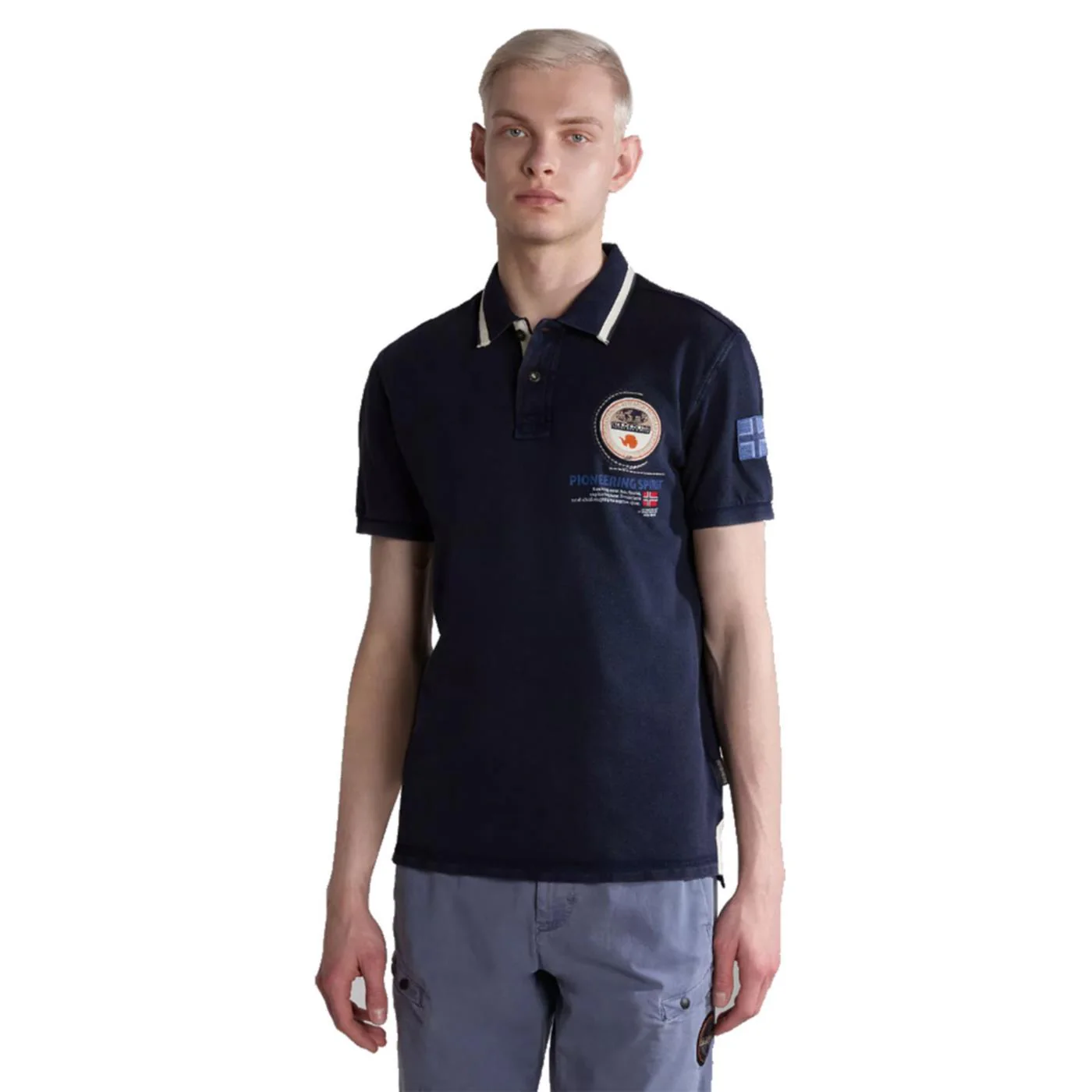 NAPAPIJRI GANDY SHORT SLEEVE POLO - Image 3