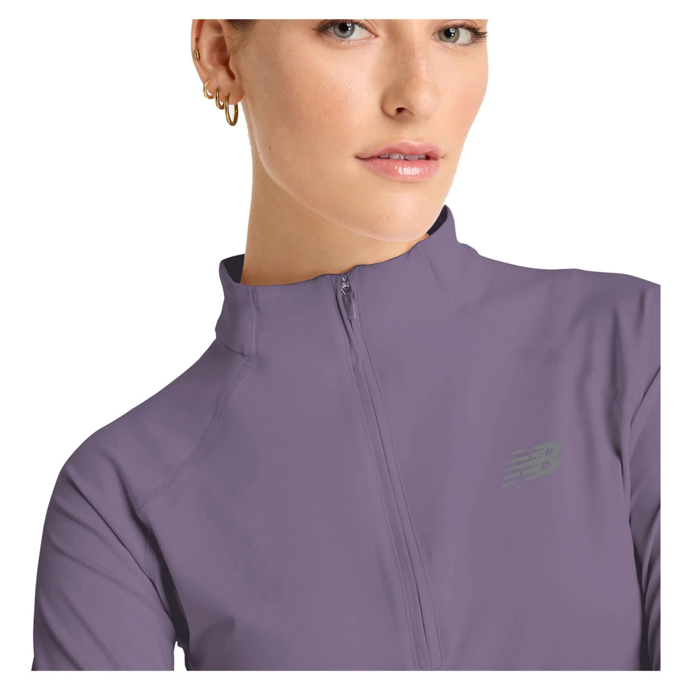 NEW BALANCE HARMONY HALF ZIP W TEE - Image 3
