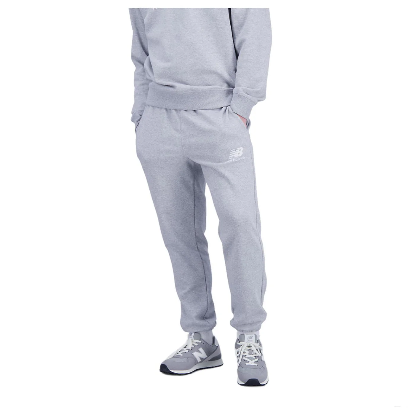 NEW BALANCE STACKED LOGO SWEATPANT - Image 3