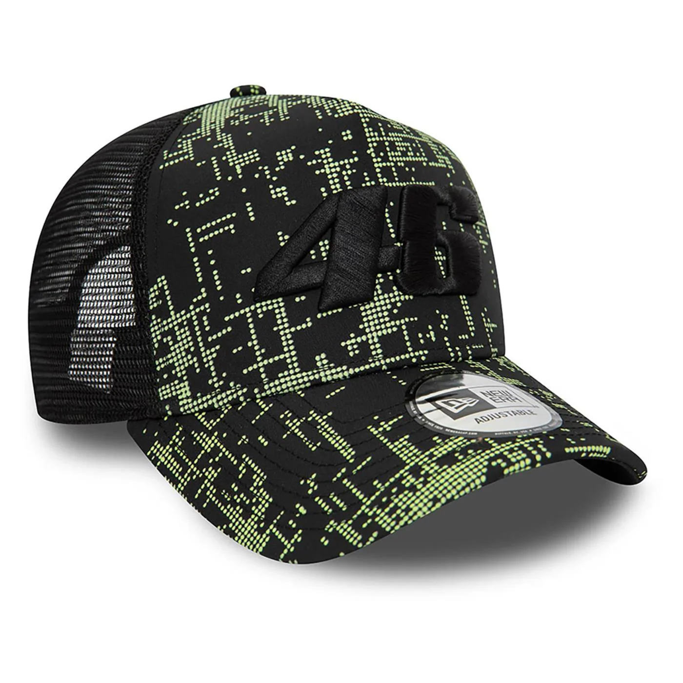 NEW ERA VR46 GLITCH PRINT TRUCKER - Image 3