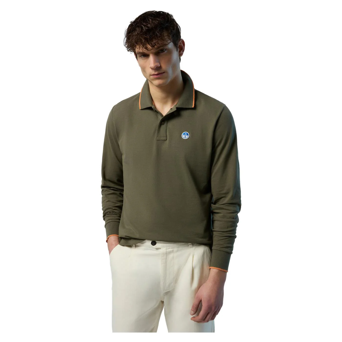 NORTH SAILS BASIC POLO LONG SLEEVE - Image 3